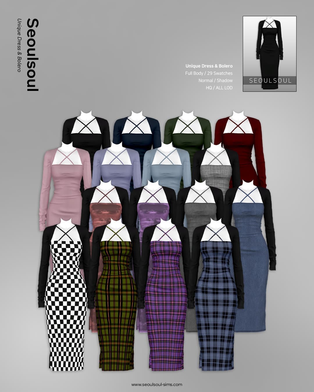 Галерея мода Платье Unique Dress & Bolero #1
